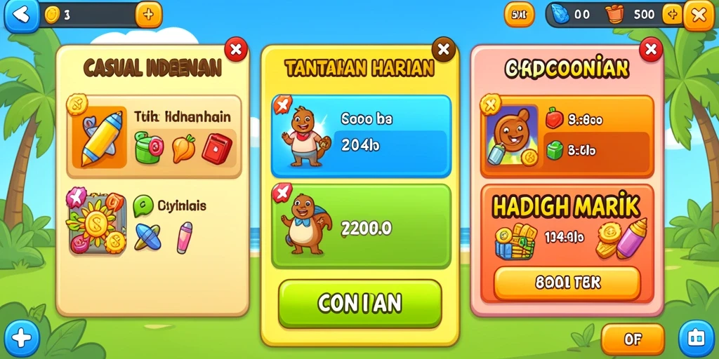Tampilan antarmuka pengguna yang menarik dan intuitif.