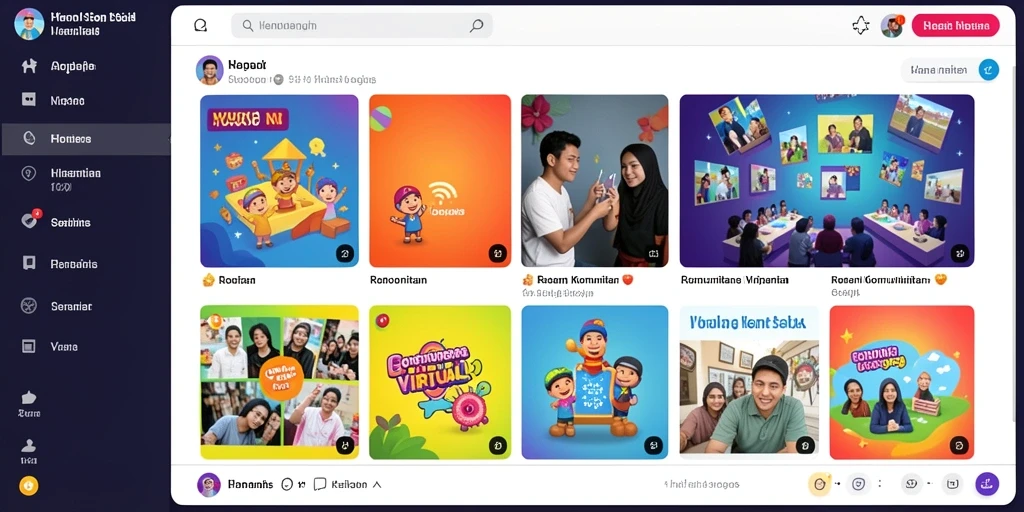 Tampilan antarmuka yang menarik dan user-friendly.