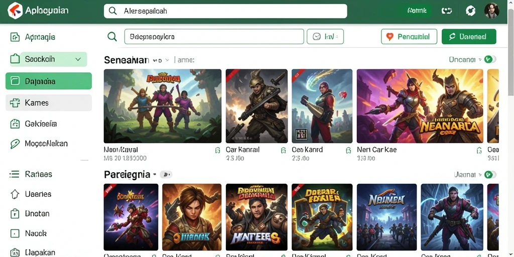 Tampilan awal JUTA7 yang menarik dan mudah dinavigasi.