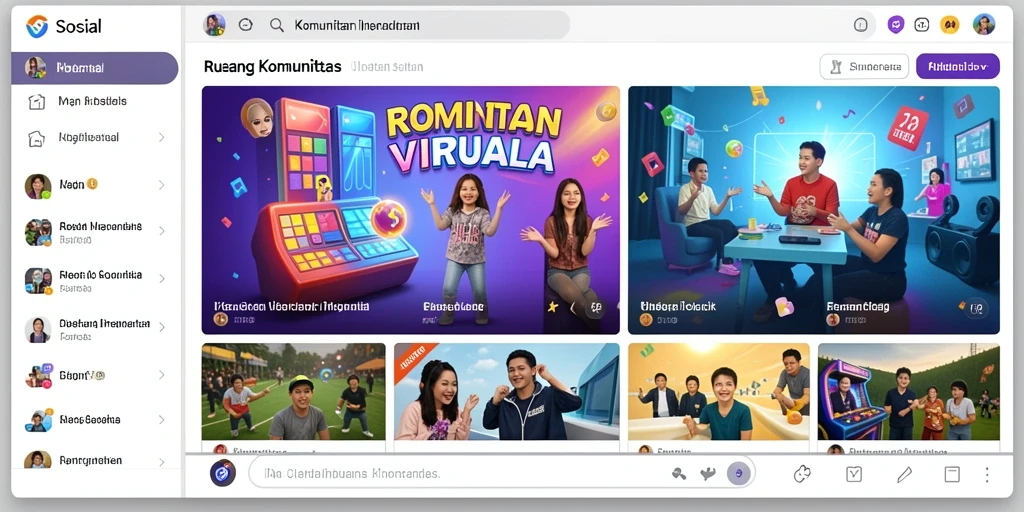 Screenshot menampilkan tampilan antarmuka yang menarik dan user-friendly.